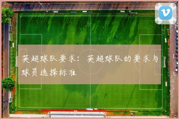 英超球队要求：英超球队的要求与球员选择标准